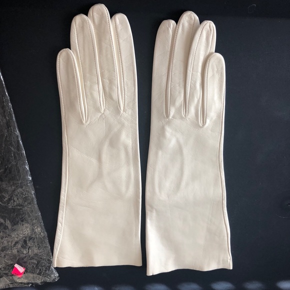 Vintage Lavabile leather gloves size 6 - Picture 2 of 4